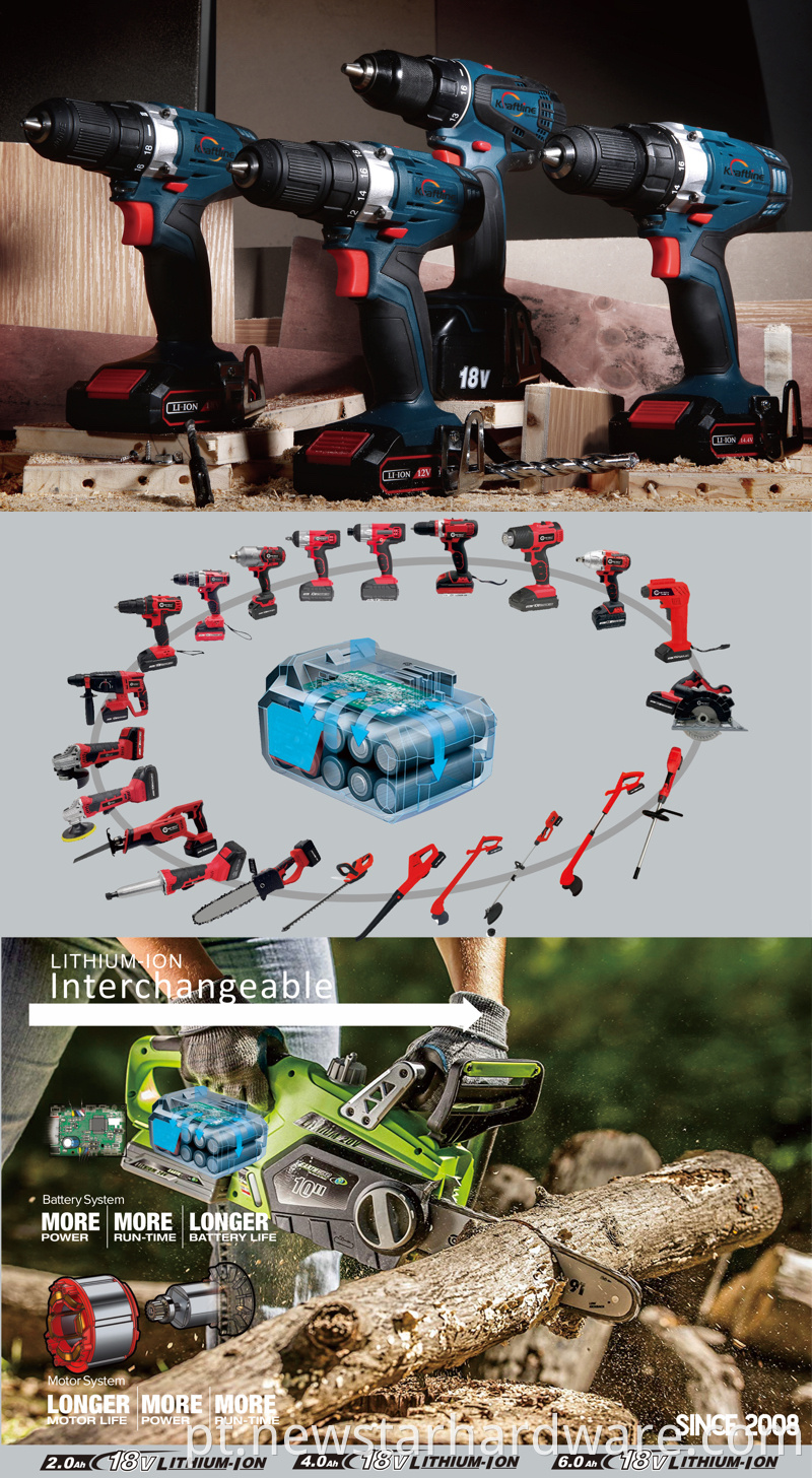 cordless power tools